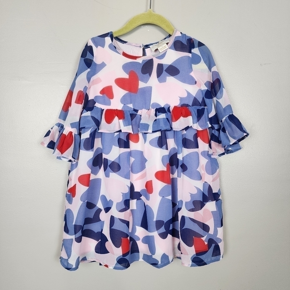 kate spade little girls heart dress, size 4